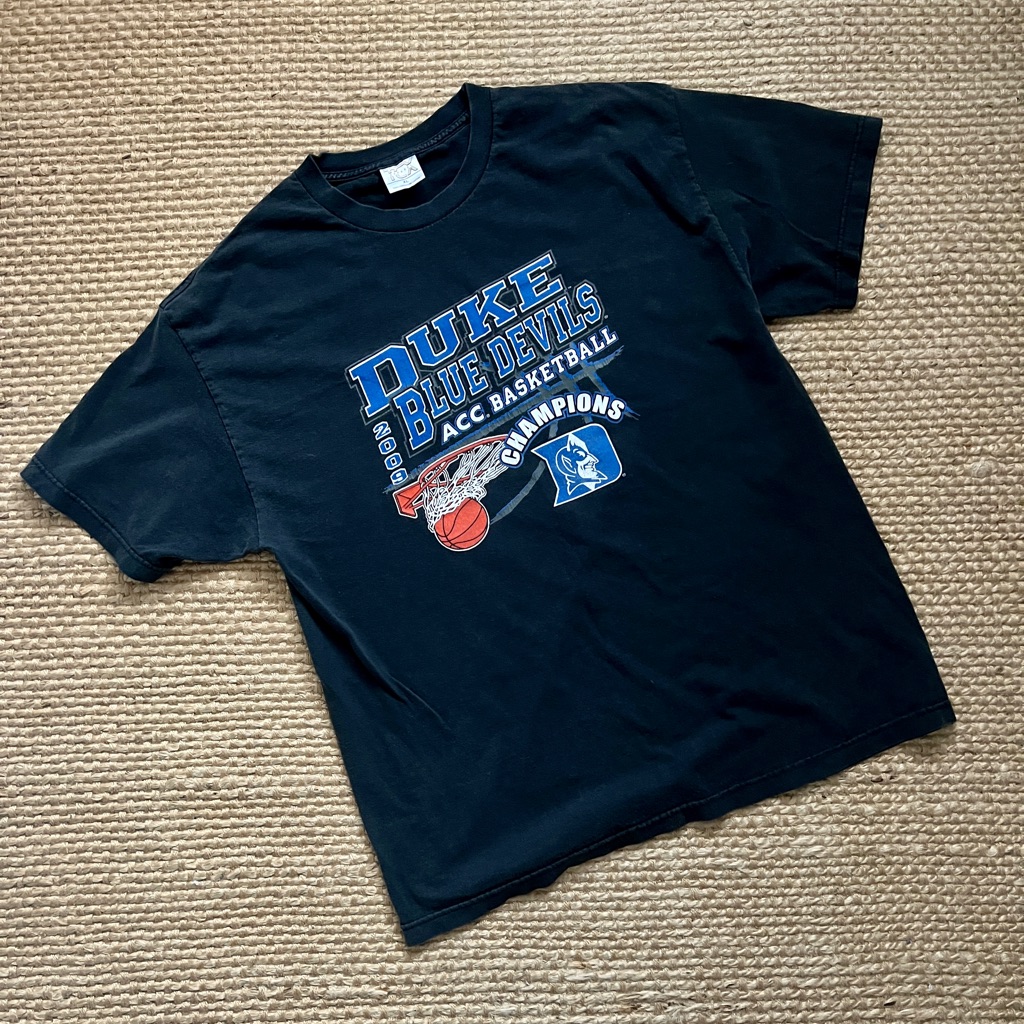 Duke Blue Devils 2009 Acc Basketball Champions TShirt